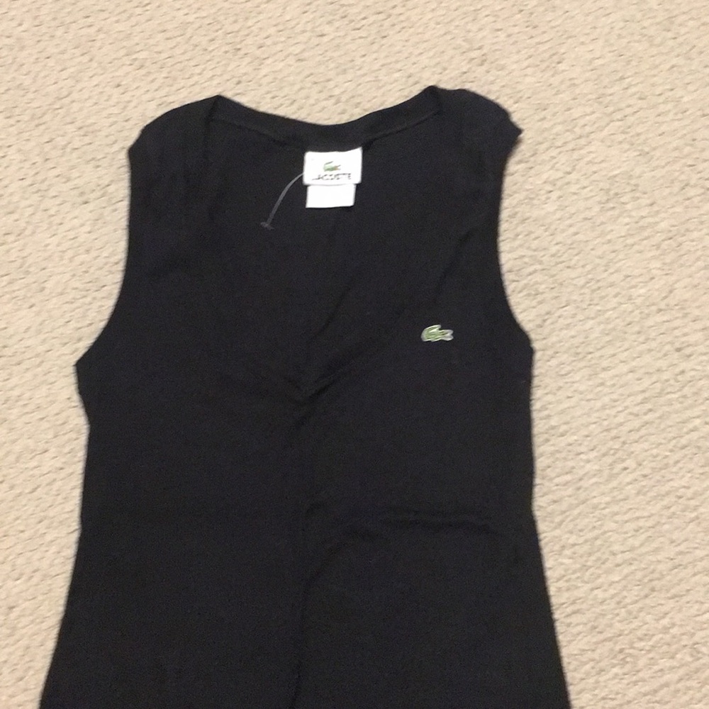 Lacoste v tank black 36